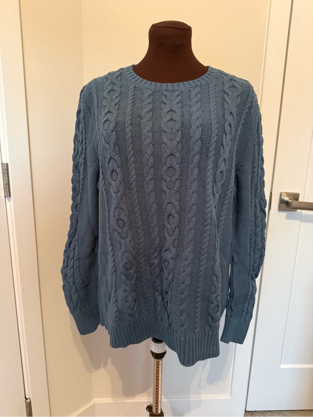 Vintage LL Bean Cable Knit Sweater